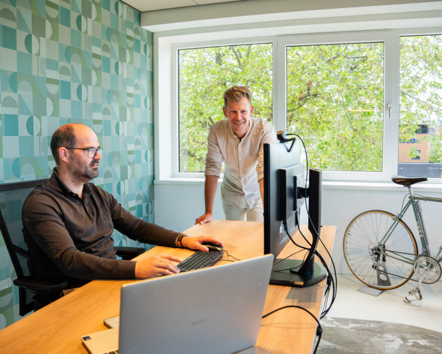 Jacco en Jaap bij Nedbase Digital Agency