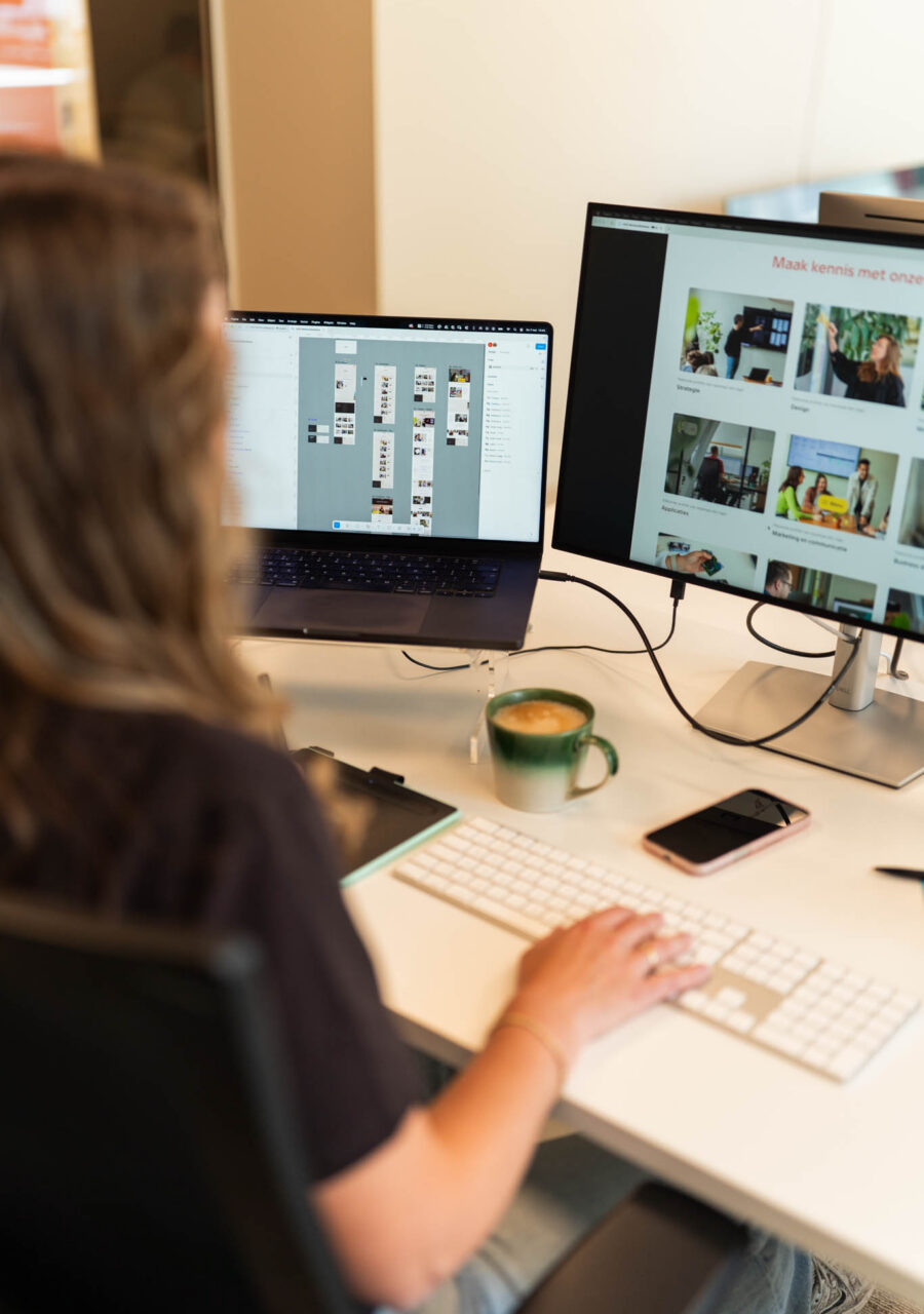 Concept en design bij Nedbase Digital Agency